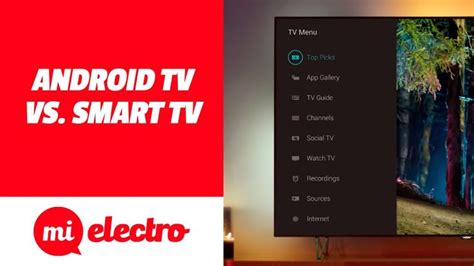 Descubre La Distinci N Smart Tv Vs Android Tv Qu Las Hace Nicas