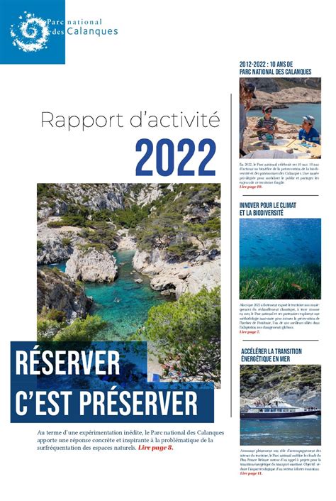 Calaméo Rapport Dactivité 2022