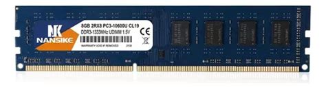 Memoria Ram Nansike 8gb Ddr3 1333 Udimm Para Escritorio Pc Meses Sin