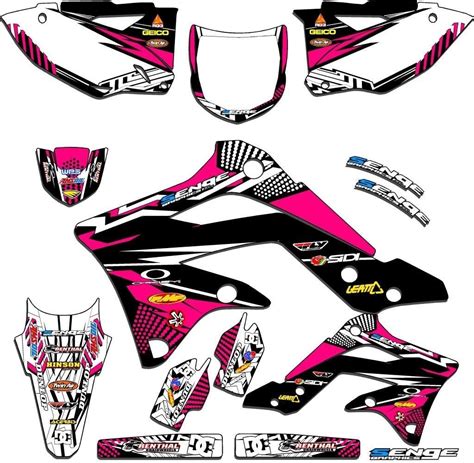 Amazon Kx Mayhem Pink Senge Graphics Complete Kit