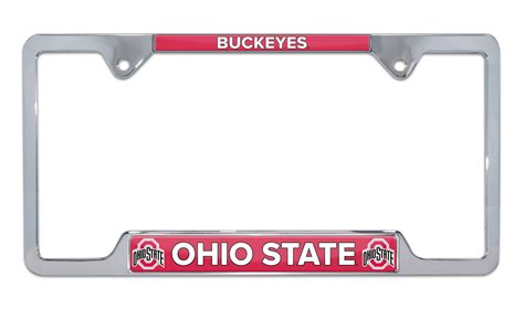 Ohio State Buckeyes License Plate Frame | Elektroplate