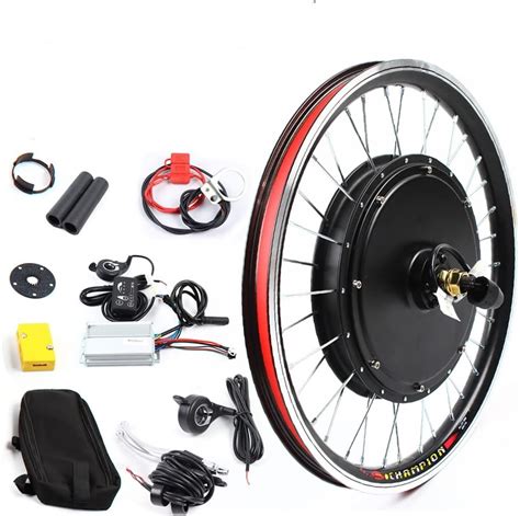 Piojnyen Zoll Ebike Umbausatz E Bike Vorderrad Umbausatz Kit W