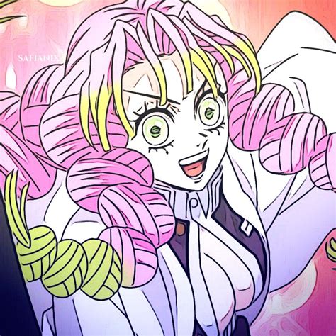 Mitsuri Kanroji - icon !!♡ | Демоны, Гики, Каваи