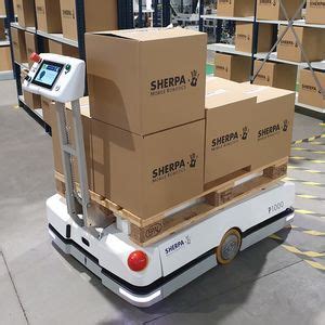 Robot móvil autónomo AMR de transporte SHERPA F NORCAN de