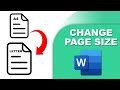 How To Change Page Size In Word Without Affecting Content The Graphic