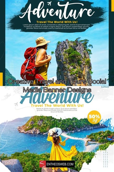 Creative Travel And Tours Social Media Banner Designs Entheosweb