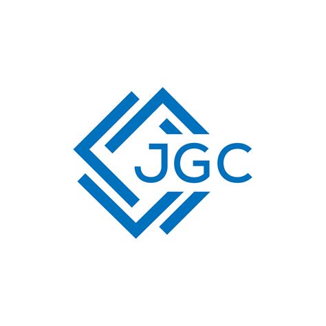 JGC letter logo design on white background. JGC creative circle letter logo concept. JGC letter ...