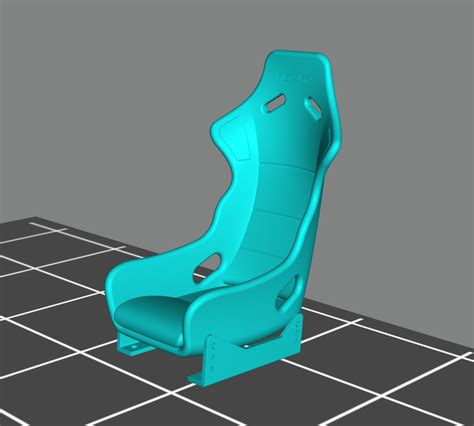 Archivo Stl Asiento Recaro・plan De Impresión En 3d Para Descargar・cults