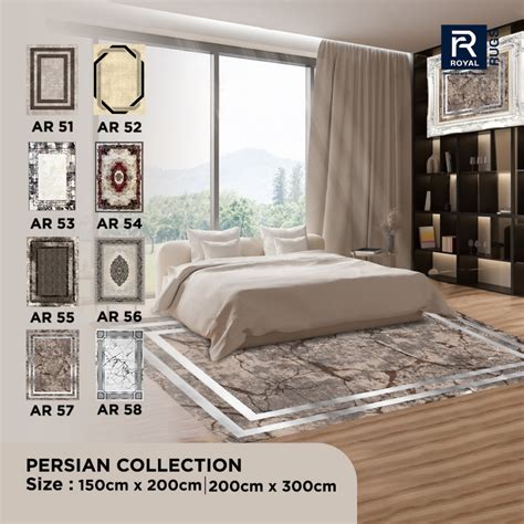 Jual Karpet Lantai Kamar Tidur Persian X Cm Carpet Permadani