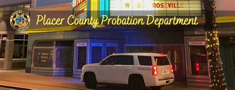 Probation Department Placer County Ca