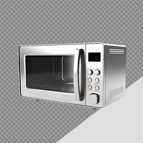 Microwave Oven Png Isolated On Transparent Background Premium Ai