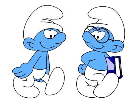 Image - Clumsy And Brainy Walking.jpg | Smurfs Fanon Wiki | FANDOM ...