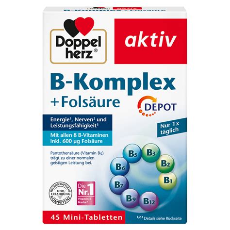 Doppelherz B Komplex Fols Ure Tabletten St Ck Online Bestellen