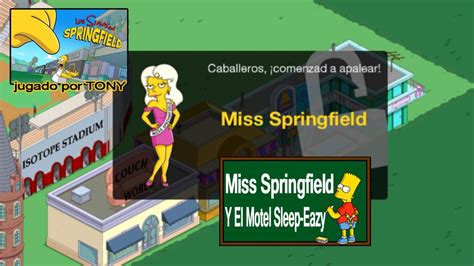 Los Simpson Springfield Miss Springfield Y El Motel Sleep Eazy Por Tony Youtube