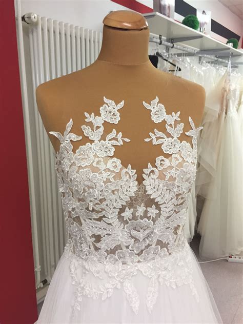 Tolles Brautkleid Mit Tattoo Spitze Kollektion Lace Wedding