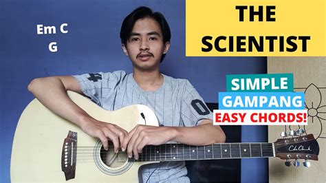 CHORD SIMPLE GAMPANG The Scientist Coldplay Tutorial Gitar Easy