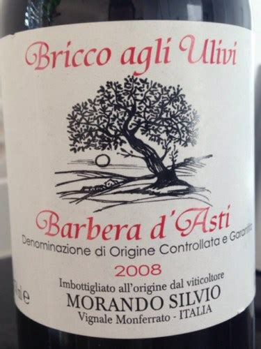 Morando Silvio Bricco Agli Ulivi Barbera D Asti Vivino US