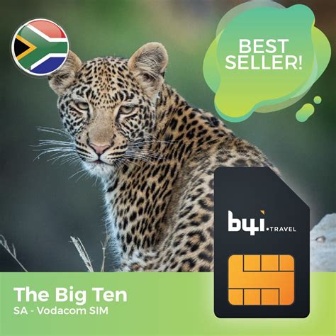 The Big Ten South African Travel Sim Card B I Travel