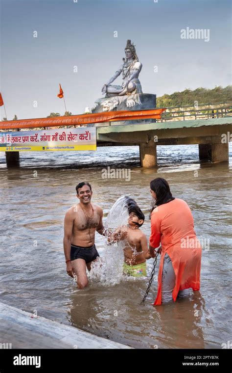 India Uttarakhand Rishikesh Ganga Ganges River Parmath Niketan