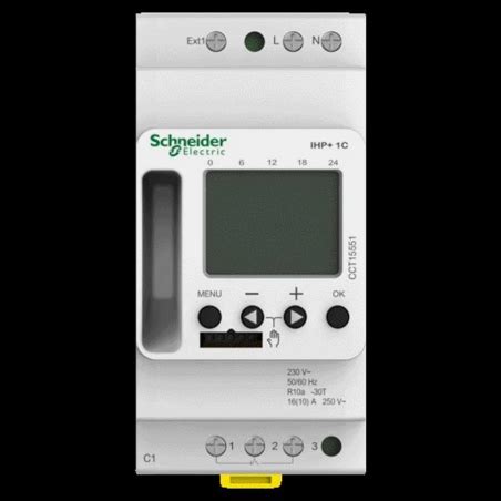 Schneider Electric CCT15551 Acti9 IHP Inter Horaire Programmable