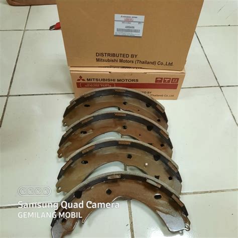 Jual KAMPAS REM BELAKANG BRAKE SHOE MITSUBISHI PAJERO SPORT TRITON 2 5