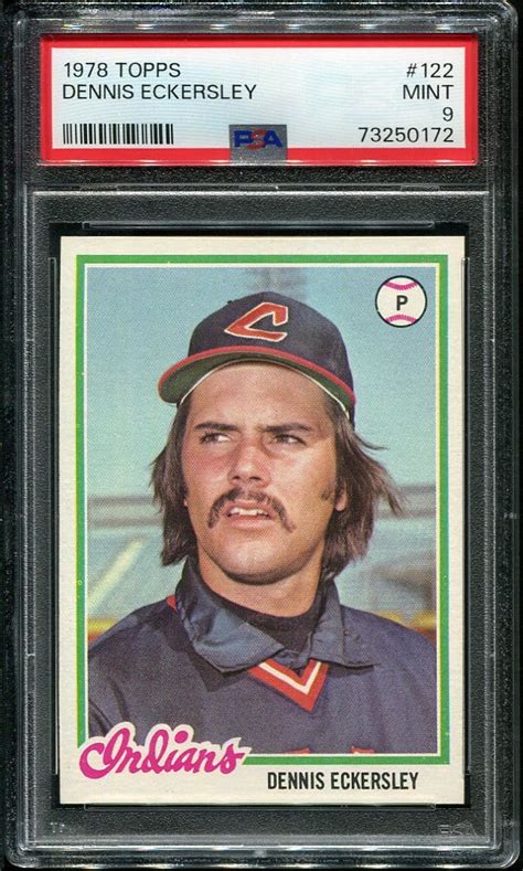 Topps Dennis Eckersley Psa Hof All Star Cards Inc