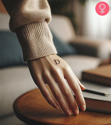 Letter D Tattoo Designs Inspiring Creativity With Alphabetic Ink