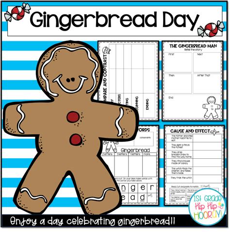 Gingerbread Day!! – First Grade Hip Hip Hooray!