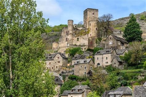 Steden En Dorpen In Aveyron Zonnig Zuid Frankrijk