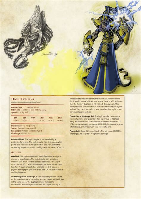 Dnd 5e Homebrew Starcraft Dnd 5e Homebrew Dungeons And Dragons Homebrew