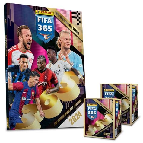 PANINI FIFA 365 2024 STICKERCOLLECTIE 100 Zakjes Hard Cover