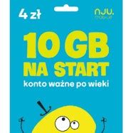 KARTA STARTOWA STARTÓWKA STARTER NIU MOBILE 10 GB 7718210522