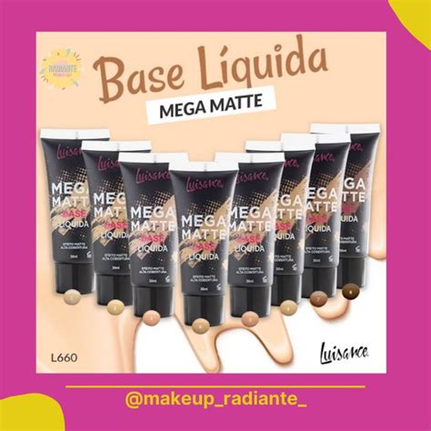 Base Mega Matte Luisance Alta Cobertura Shopee Brasil