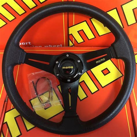 Momo Volante Cl Sico De Pulgadas Para Coche De Carreras Volante Jdm