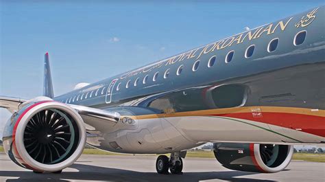 Embraer Reveals The First Royal Jordanian E195 E2 Air Data News