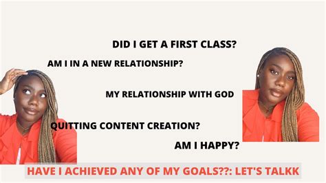 HAVE I ACHIEVED MY GOALS NEW RELATIONSHIP UPDATE YouTube