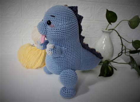 Cuties Godzilla/amigurumi Pattern/crochet Pattern - Etsy