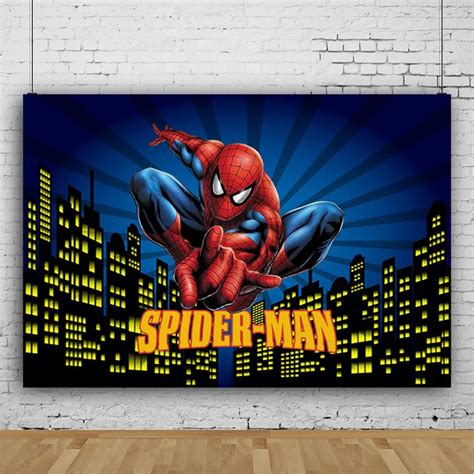 Introducir Imagen Spiderman Party Backdrop Abzlocal Mx