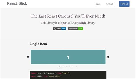 Best React Image Sliders To Check Out The Ultimate List Turbofuture