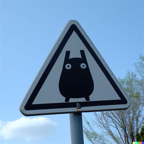 Hardmaru On Twitter A Photo Of A Traffic Sign That Warns Drivers