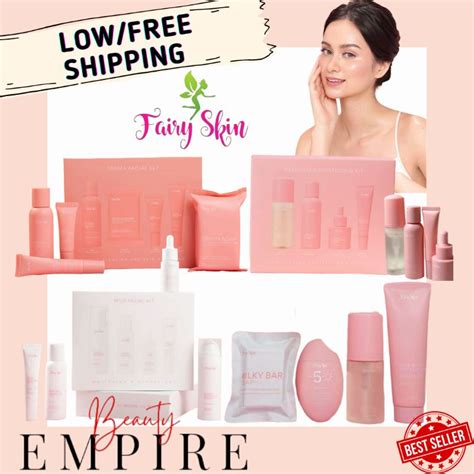 Fairy Skin Derma Set Fairyskin Mild Facial Kit Fairy Skin Premium Brightening Kit Shopee