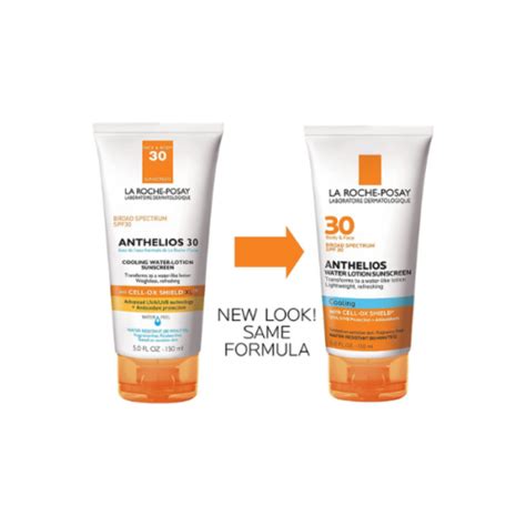 La Roche Posay Anthelios Cooling Water Sunscreen Lotion SPF 30 5 0 FL