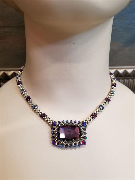 Purple Amethyst Beaded Necklace ⋆ Behold Jewelry & Designs - West ...