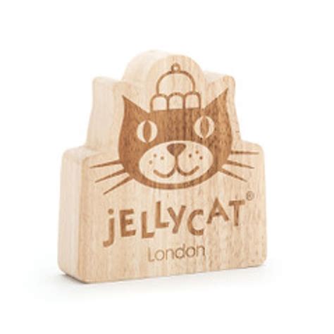 Wooden Jellycat Logo