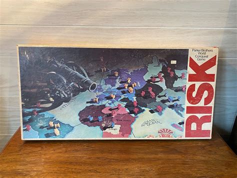 Risk The World Conquest Board Game Parker Brothers 1980 Etsy Artofit