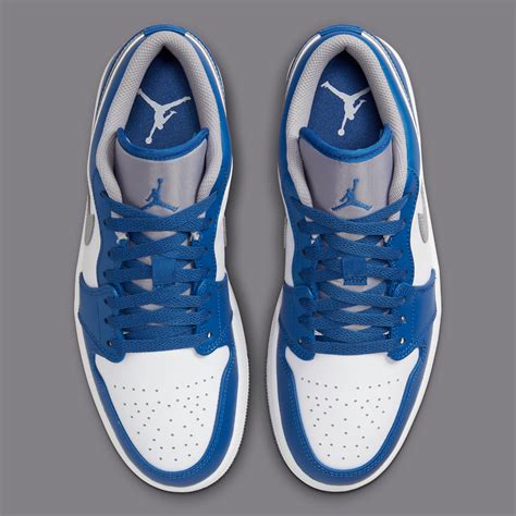 Air Jordan 1 Low “true Blue” 553558 412