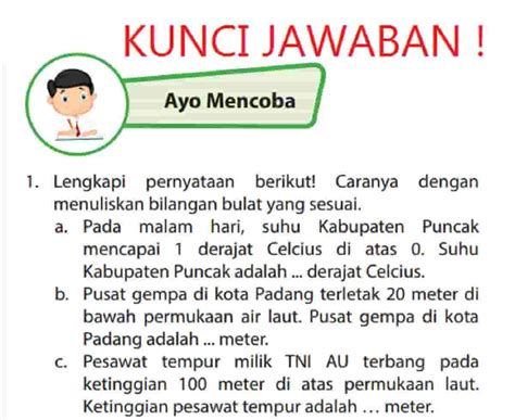 Pada Malam Hari Suhu Kabupaten Puncak Mencapai 1 Derajat Celcius Di Atas 0