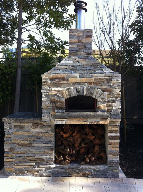 Outdoor Hip Roof Wood Fired Pizza Ovens Traditional Patio San