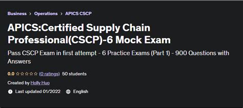 Apics Certified Supply Chain Professional Cscp Certification How To