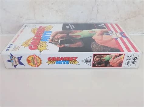 Wwf Greatest Hits Wrestling Vhs Video Tape Pal Wwe Hulk Hogan